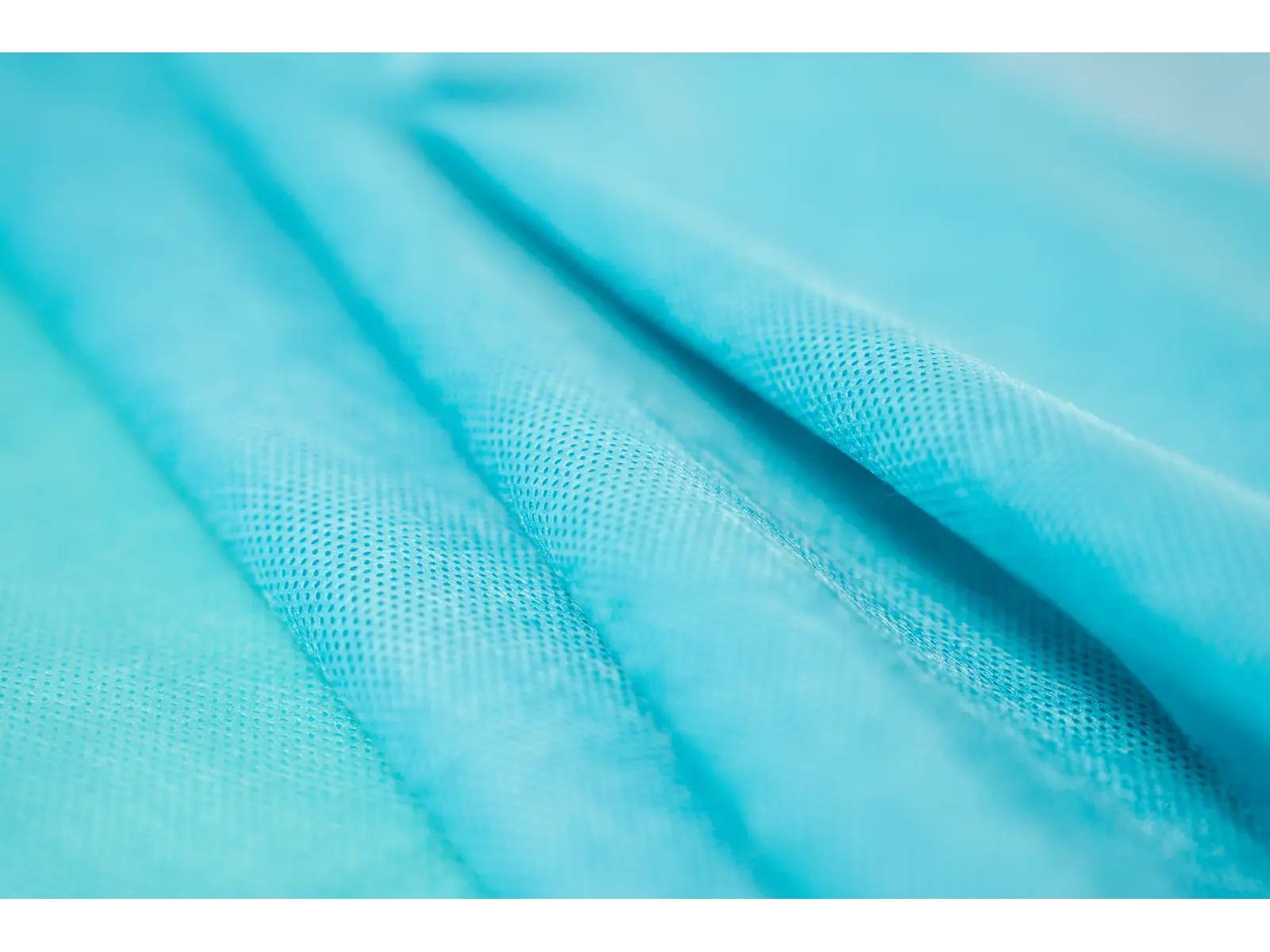 Multi-layer surgical drape material close-up
