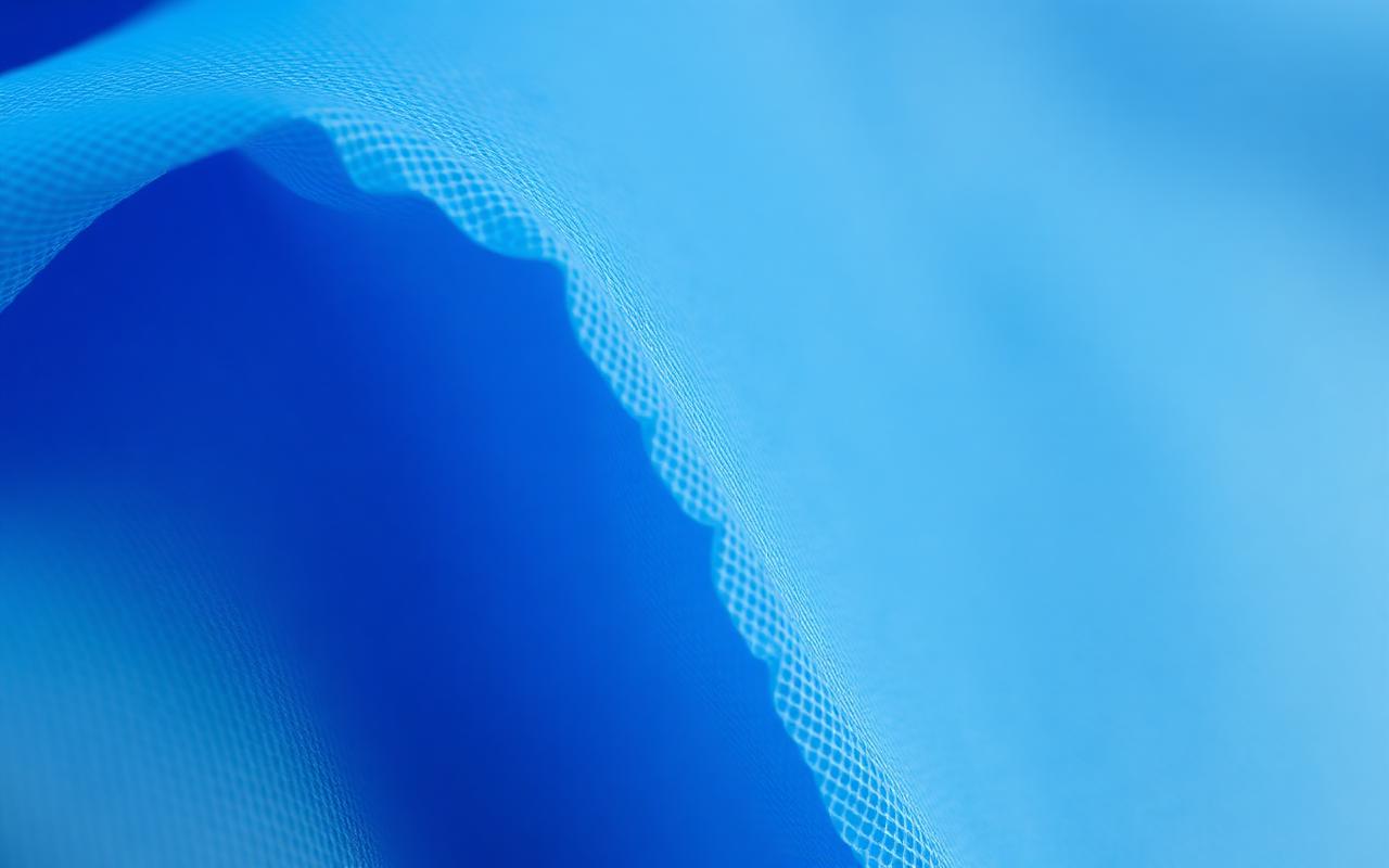 Multilayer surgical drape material close-up
